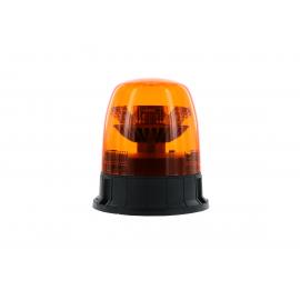 Girofaro LED da avvitare rotante ambra